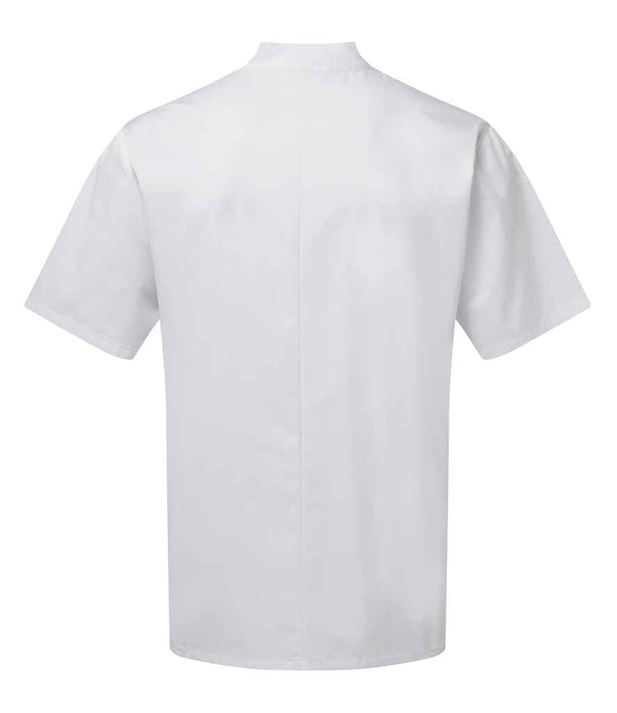 Premier Essential Short Sleeve Chef's Jacket Premier
