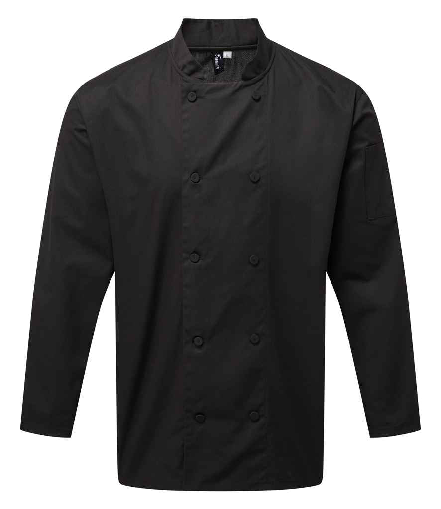 Premier Coolchecker® Long Sleeve Chef's Jacket Premier