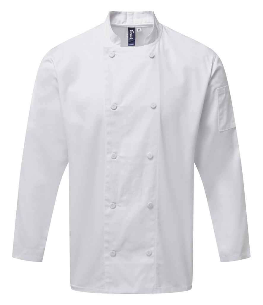 Premier Coolchecker® Long Sleeve Chef's Jacket Premier