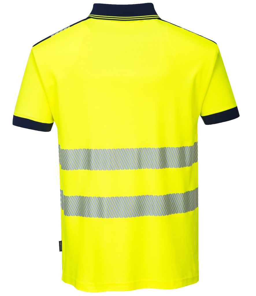 Portwest PW3 Hi-Vis Polo Shirt Portwest