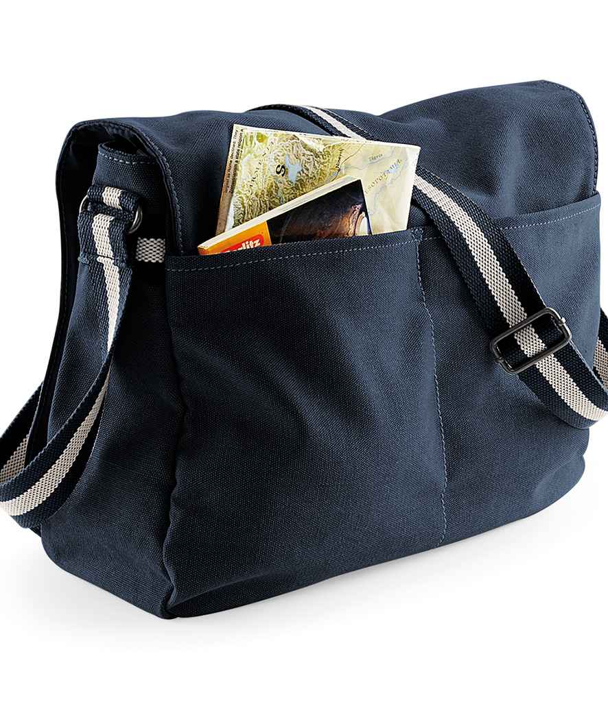 Quadra Vintage Canvas Despatch Bag Quadra
