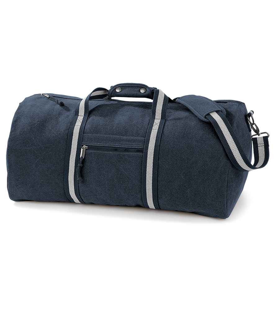 Quadra Vintage Canvas Holdall Quadra