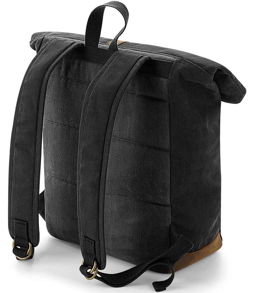 Quadra Heritage Waxed Canvas Backpack Quadra