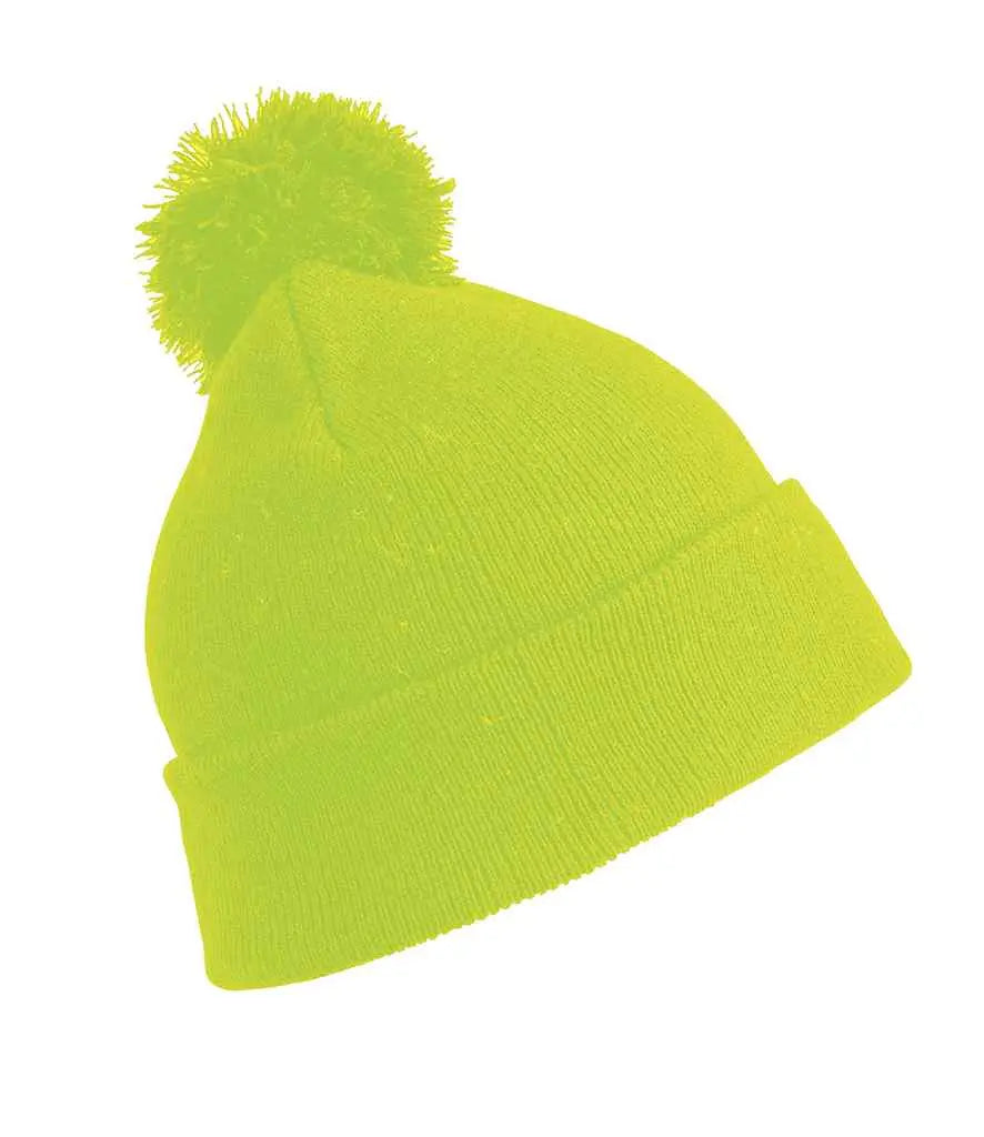 Result Core Kids Pom Pom Beanie Result Winter Essentials