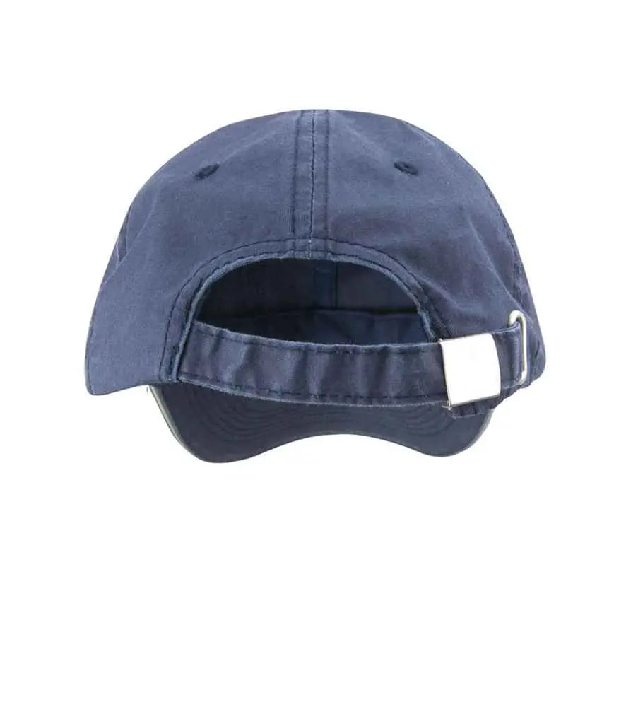 Result Washed Fine Line Cotton Cap Result Headwear