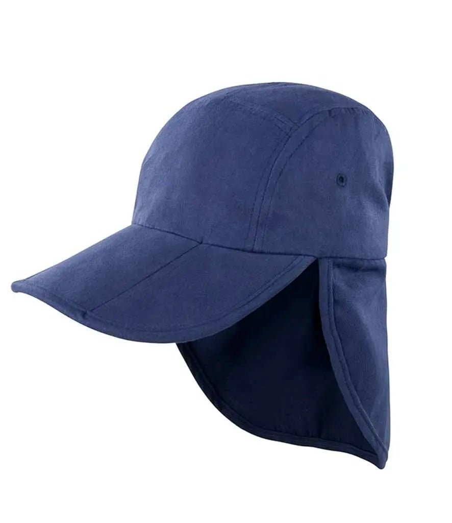 Result Kids Fold Up Legionnaires Cap Result Headwear