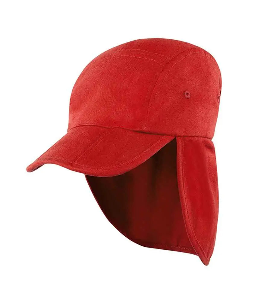 Result Kids Fold Up Legionnaires Cap Result Headwear