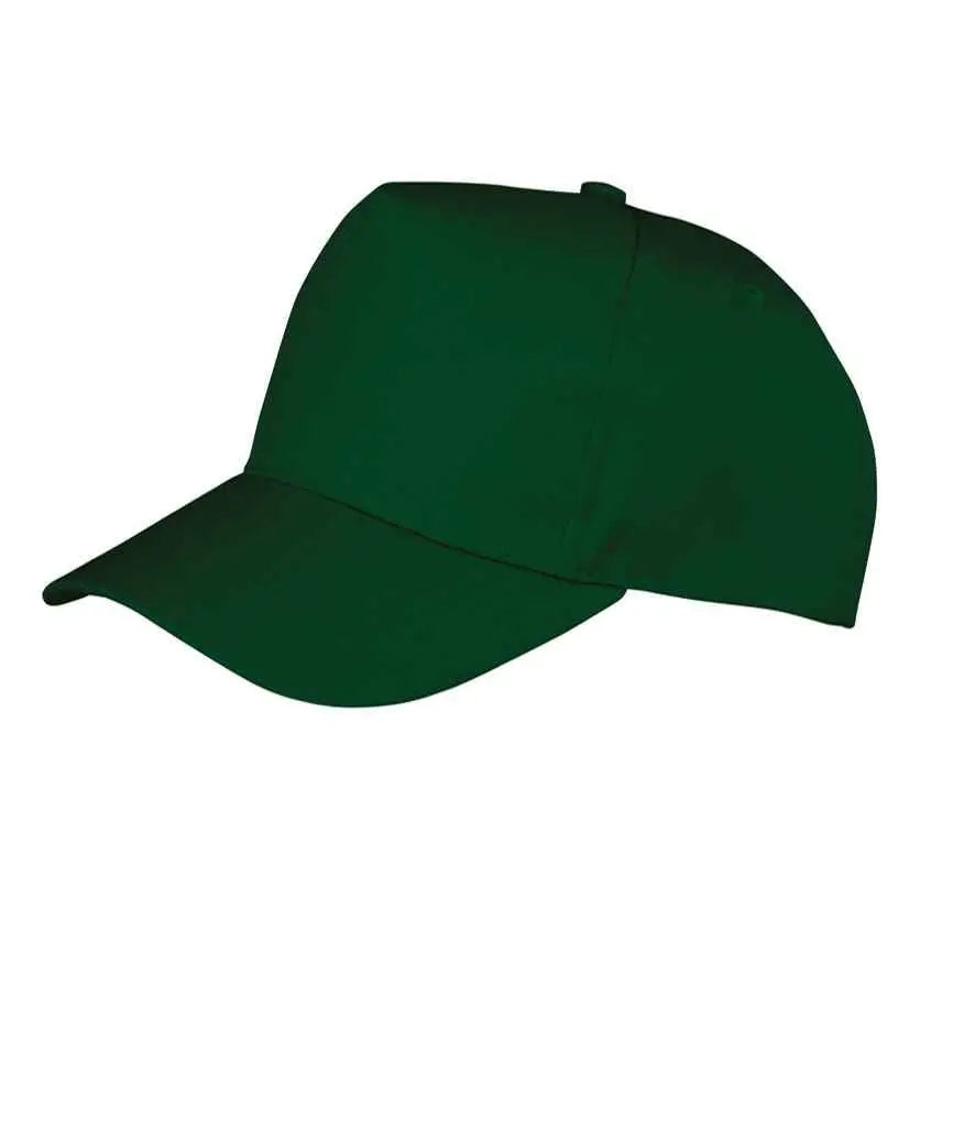 Result Kids Boston 5 Panel Printers Cap Result Headwear