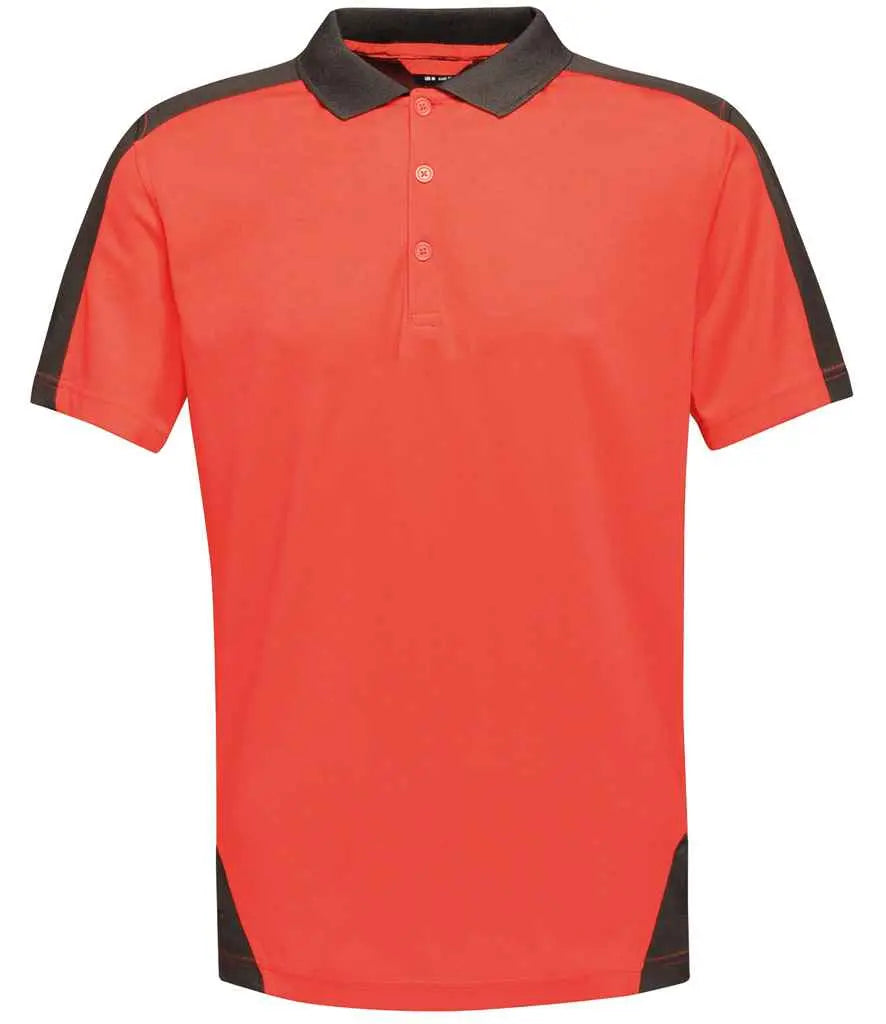 Regatta Contrast Quick Wicking Piqué Polo Shirt Regatta Professional