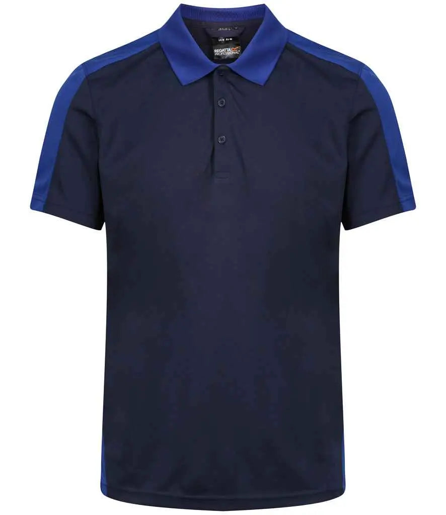 Regatta Contrast Quick Wicking Piqué Polo Shirt Regatta Professional