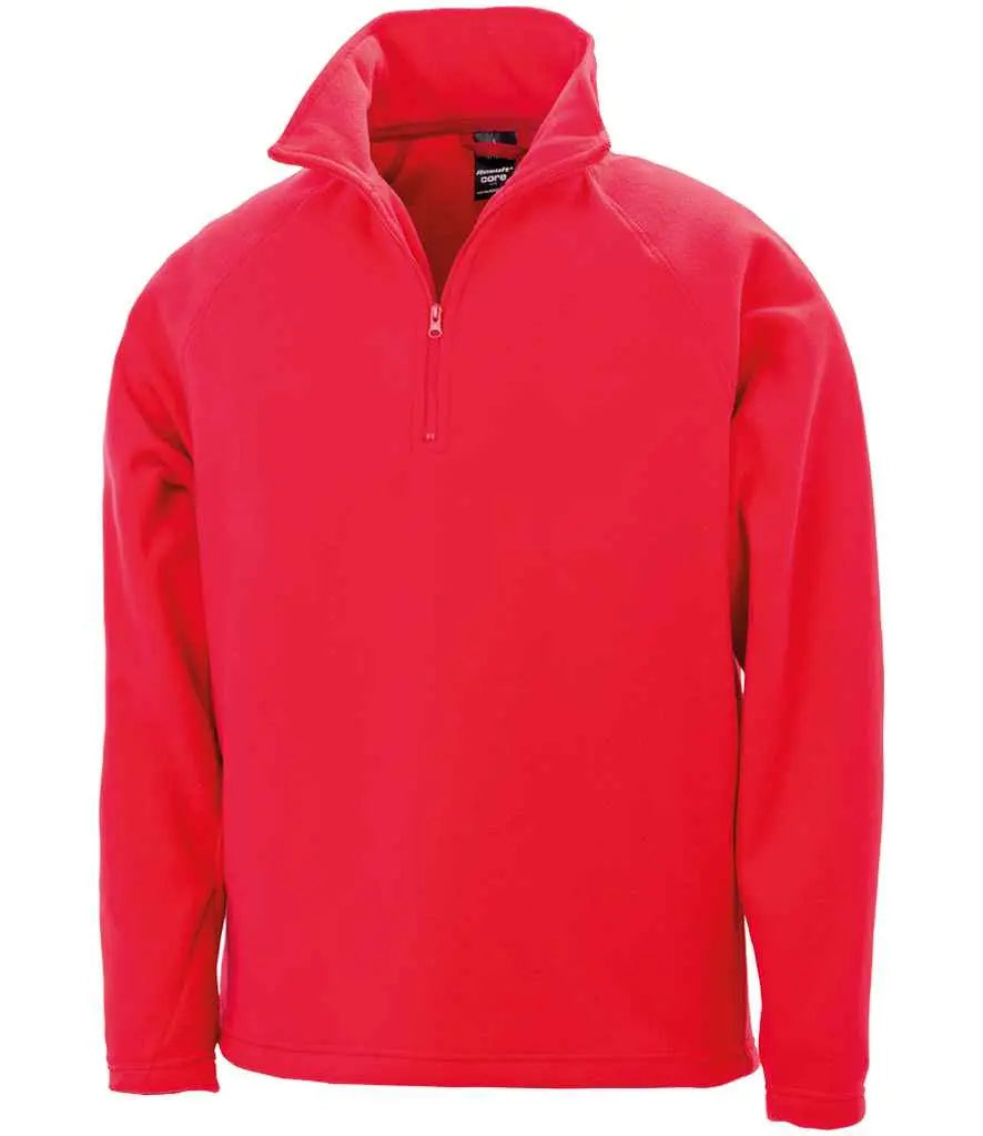 Result Core Zip Neck Micro Fleece Result Core