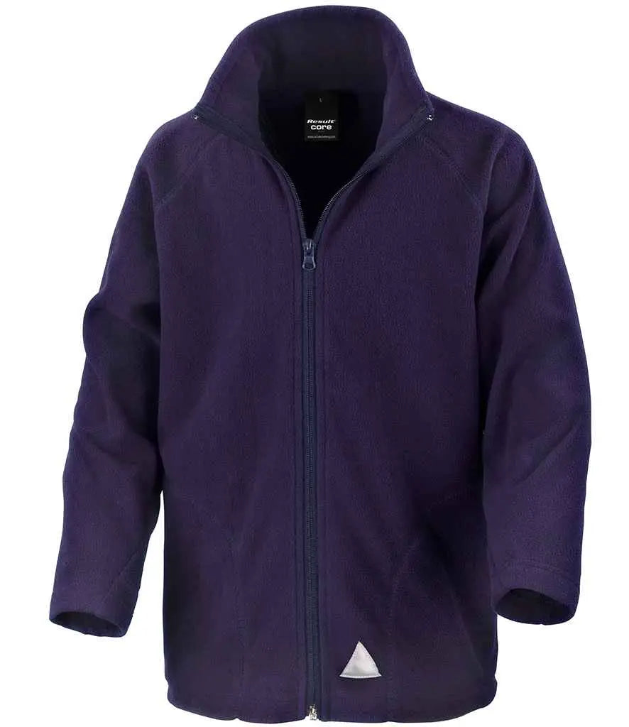 Result Core Kids/Youths Micro Fleece Jacket Result Core