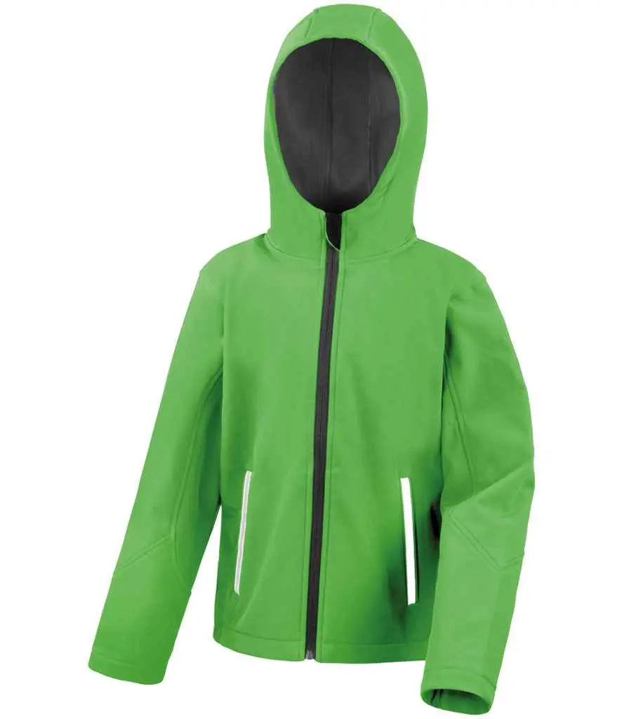Result Core Kids TX Performance Hooded Soft Shell Jacket Result Core