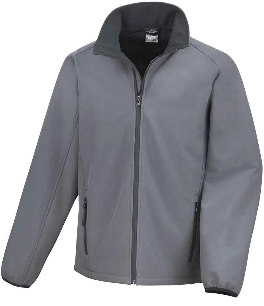 Result Core Printable Soft Shell Jacket Result Core