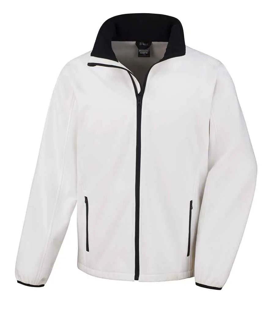 Result Core Printable Soft Shell Jacket Result Core