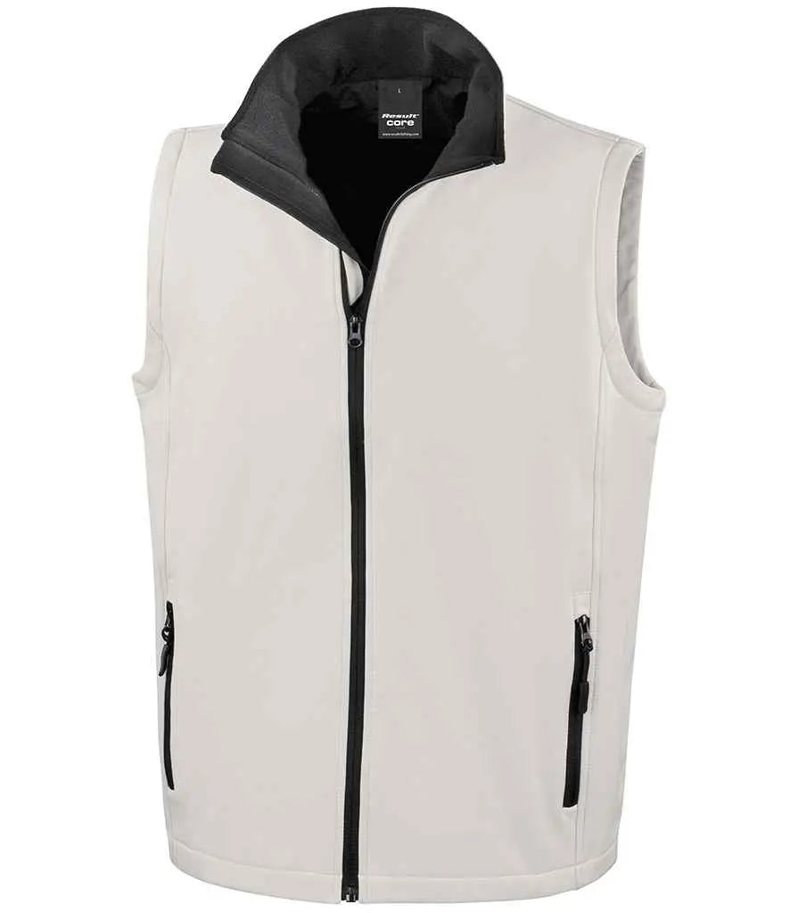 Result Core Printable Soft Shell Bodywarmer Result Core