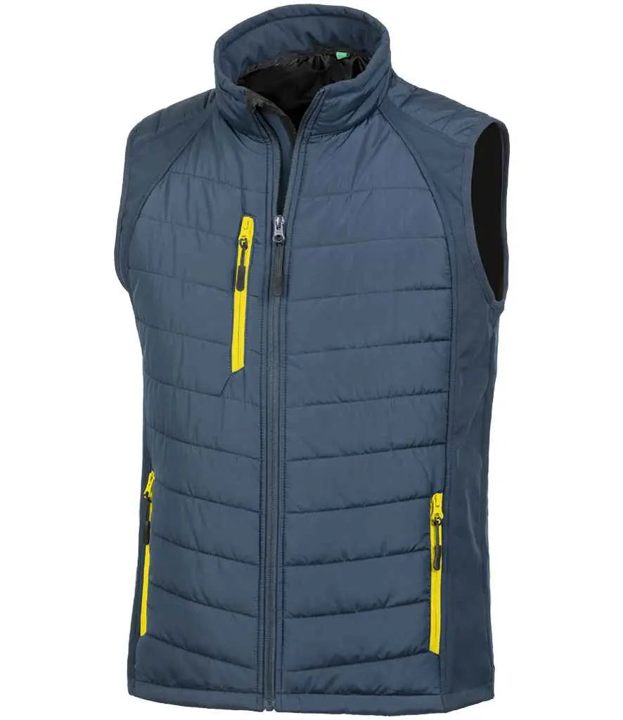 Result Genuine Recycled Compass Padded Gilet Result Genuine Recycled