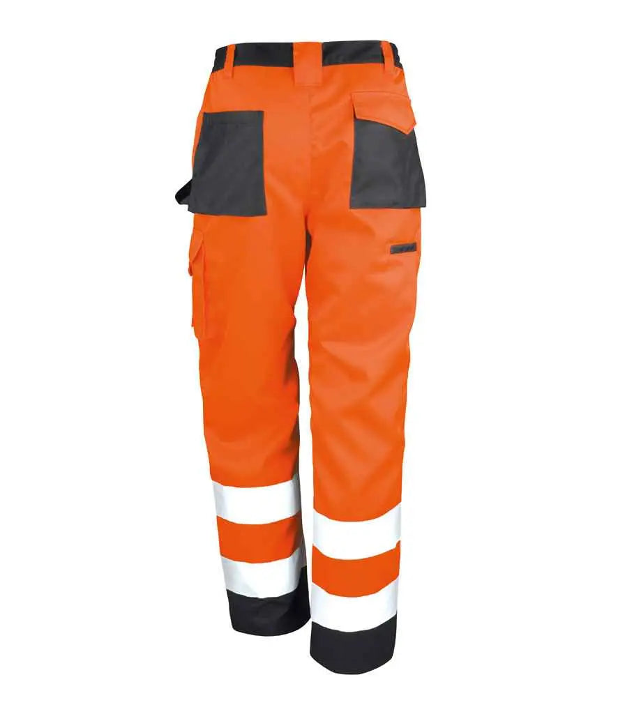 Result Safe-Guard Hi-Vis Cargo Trousers Result Safe-Guard