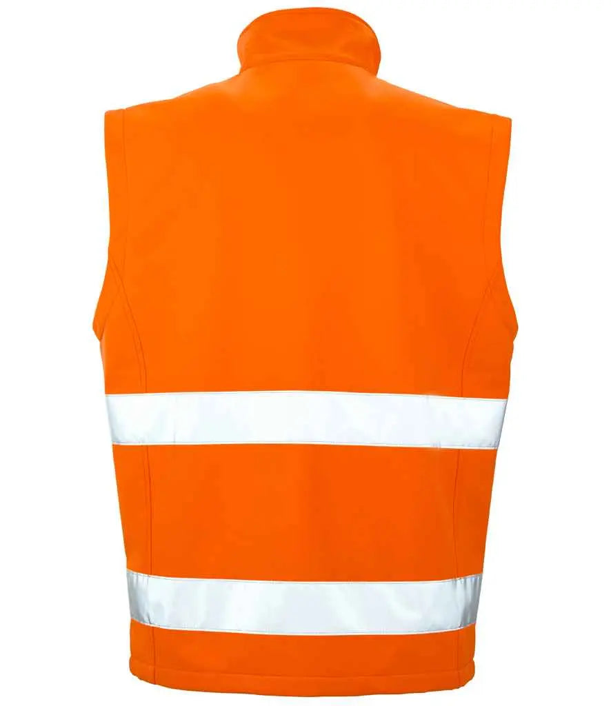 Result Safe-Guard Printable Safety Soft Shell Gilet Result Safe-Guard