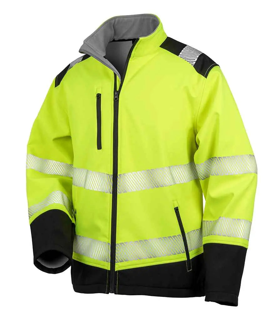 Result Safe-Guard Printable Ripstop Safety Soft Shell Jacket Result Safe-Guard