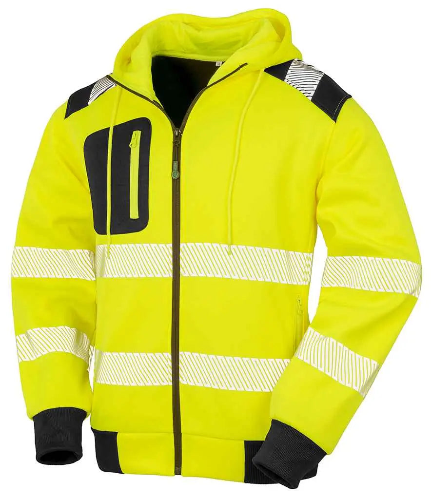 Result Genuine Recycled Safety Zip Hoodie Result Genuine Recycled