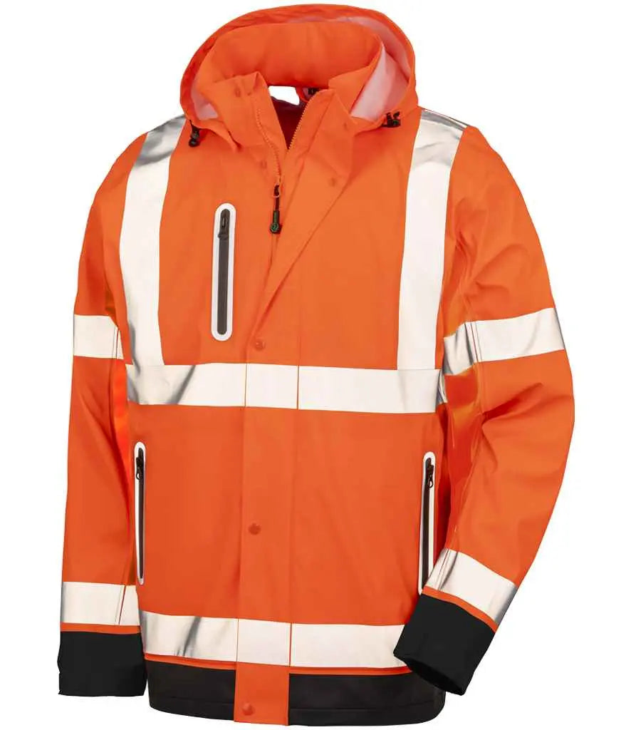 Result Recycled Heavy Duty Prism PU Safe and Dry Jacket Result Genuine Recycled