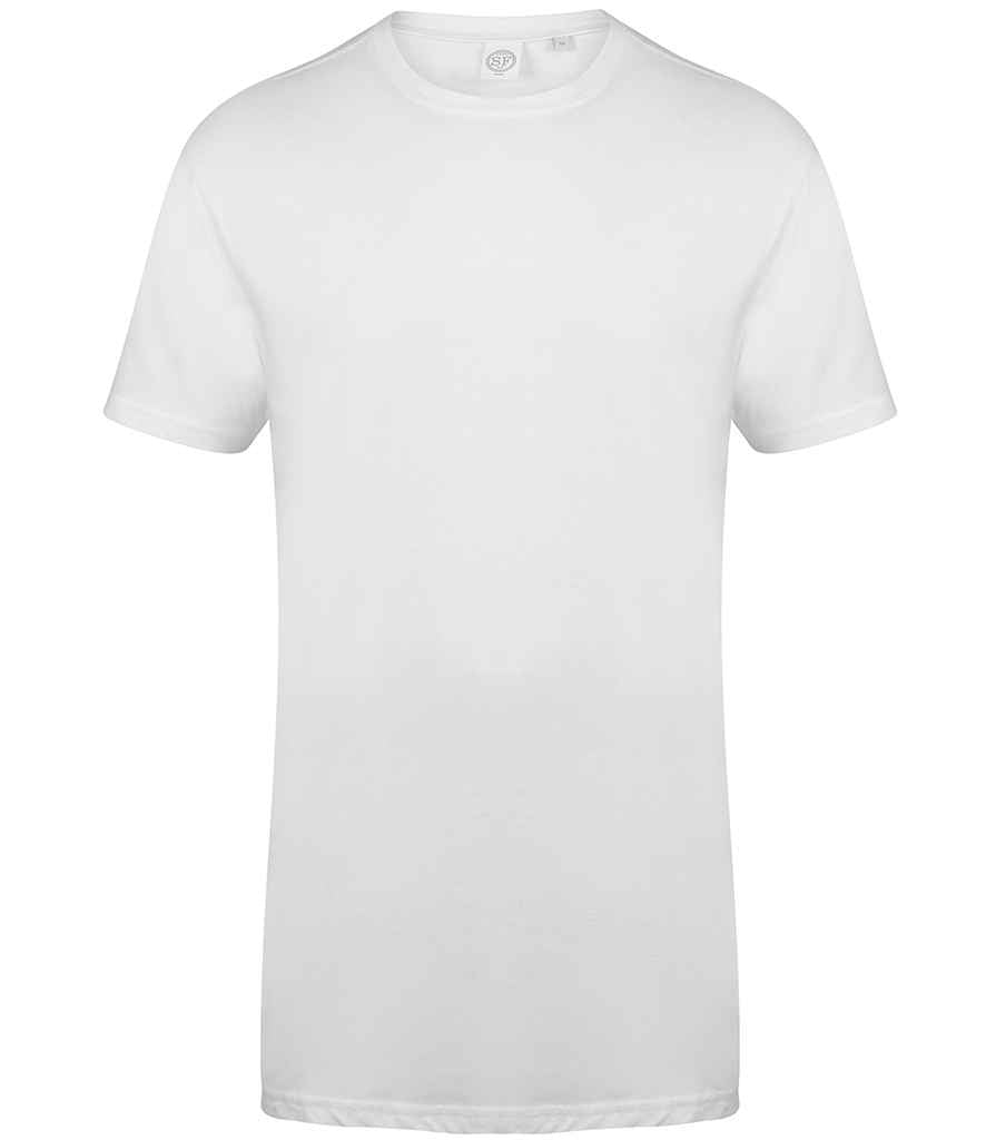 SF Clothing Longline Dipped Hem T-Shirt