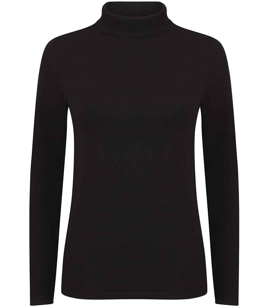 SF Clothing Ladies Feel Good Stretch Roll Neck T-Shirt