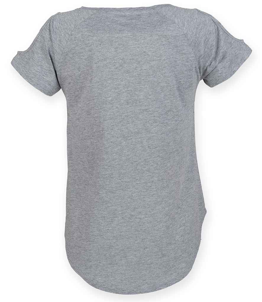 SF Clothing Ladies Drop Tail T-Shirt