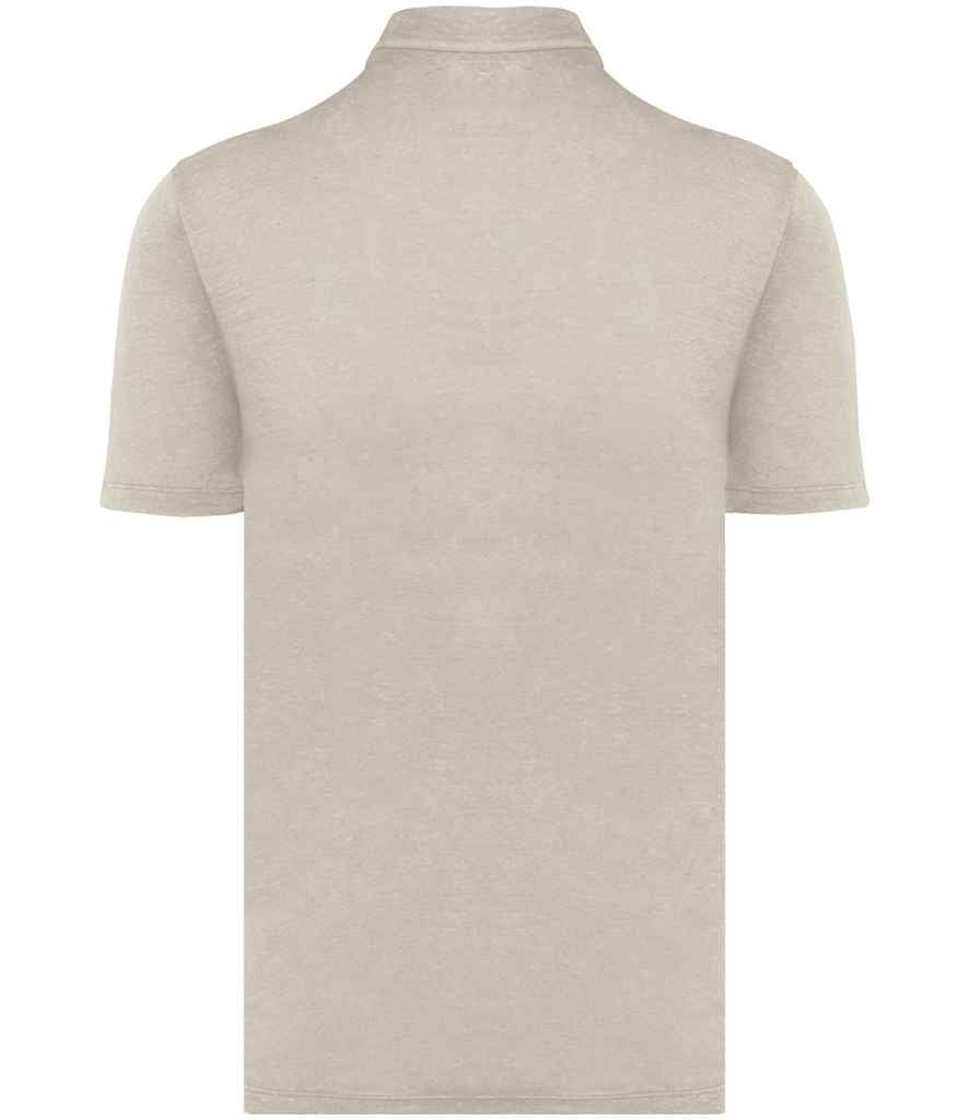 Spasso Knitted Linen Polo Shirt