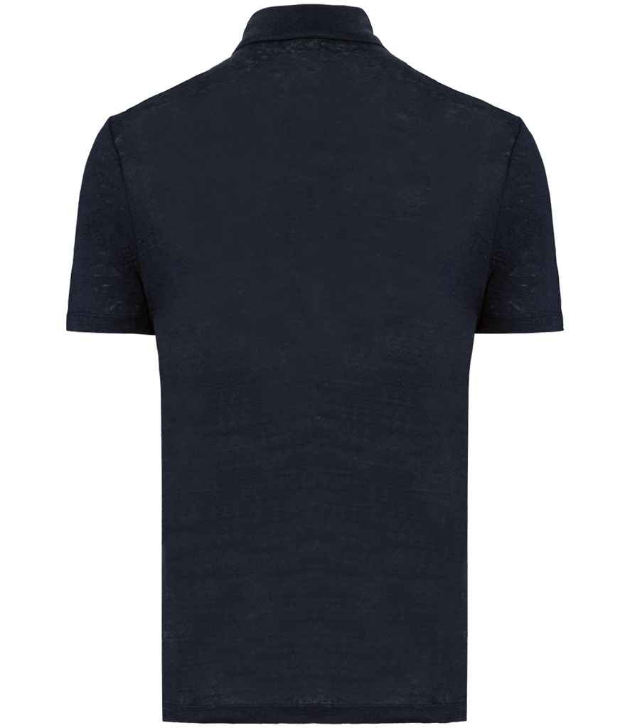 Spasso Knitted Linen Polo Shirt