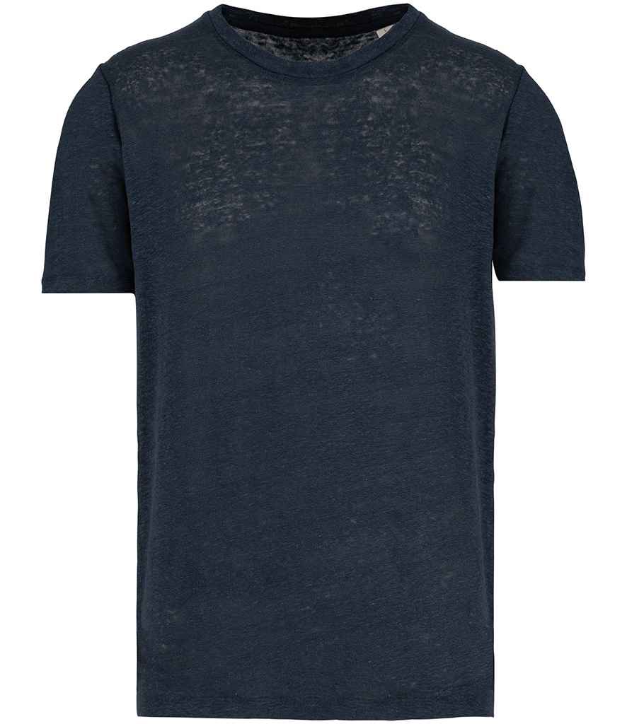 Spasso Crew Neck Linen T-Shirt