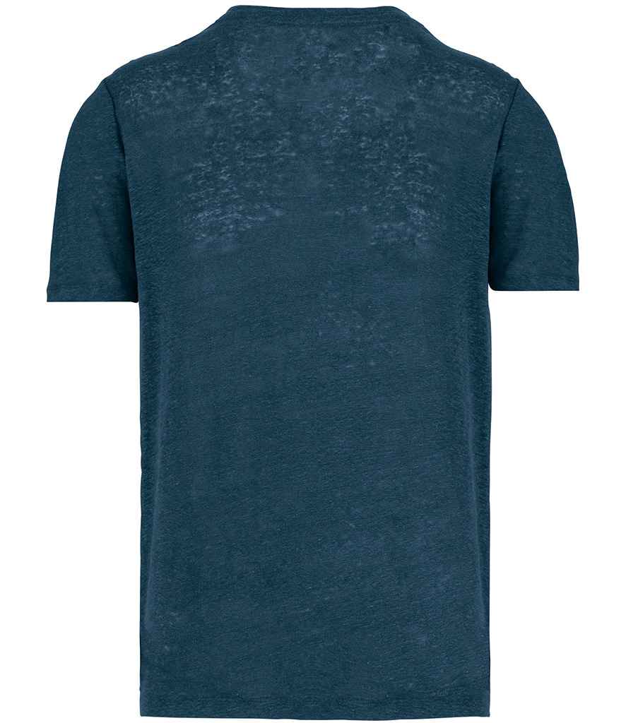Spasso Crew Neck Linen T-Shirt