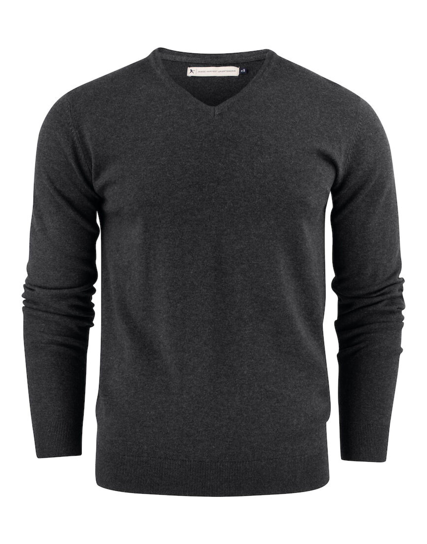 James Harvest Ashland V-Neck Knit Sweat