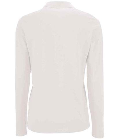 SOL'S Ladies Perfect Long Sleeve Piqué Polo Shirt