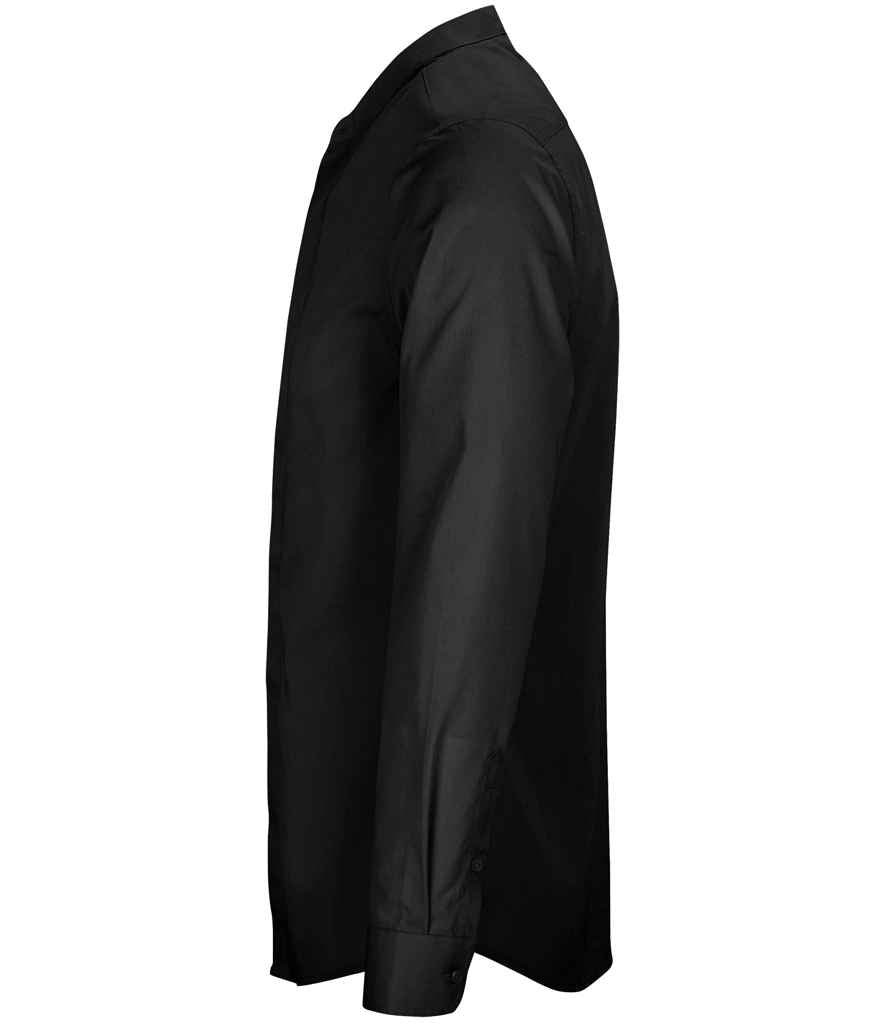 NEOBLU Bart Mao Collar Long Sleeve Poplin Shirt