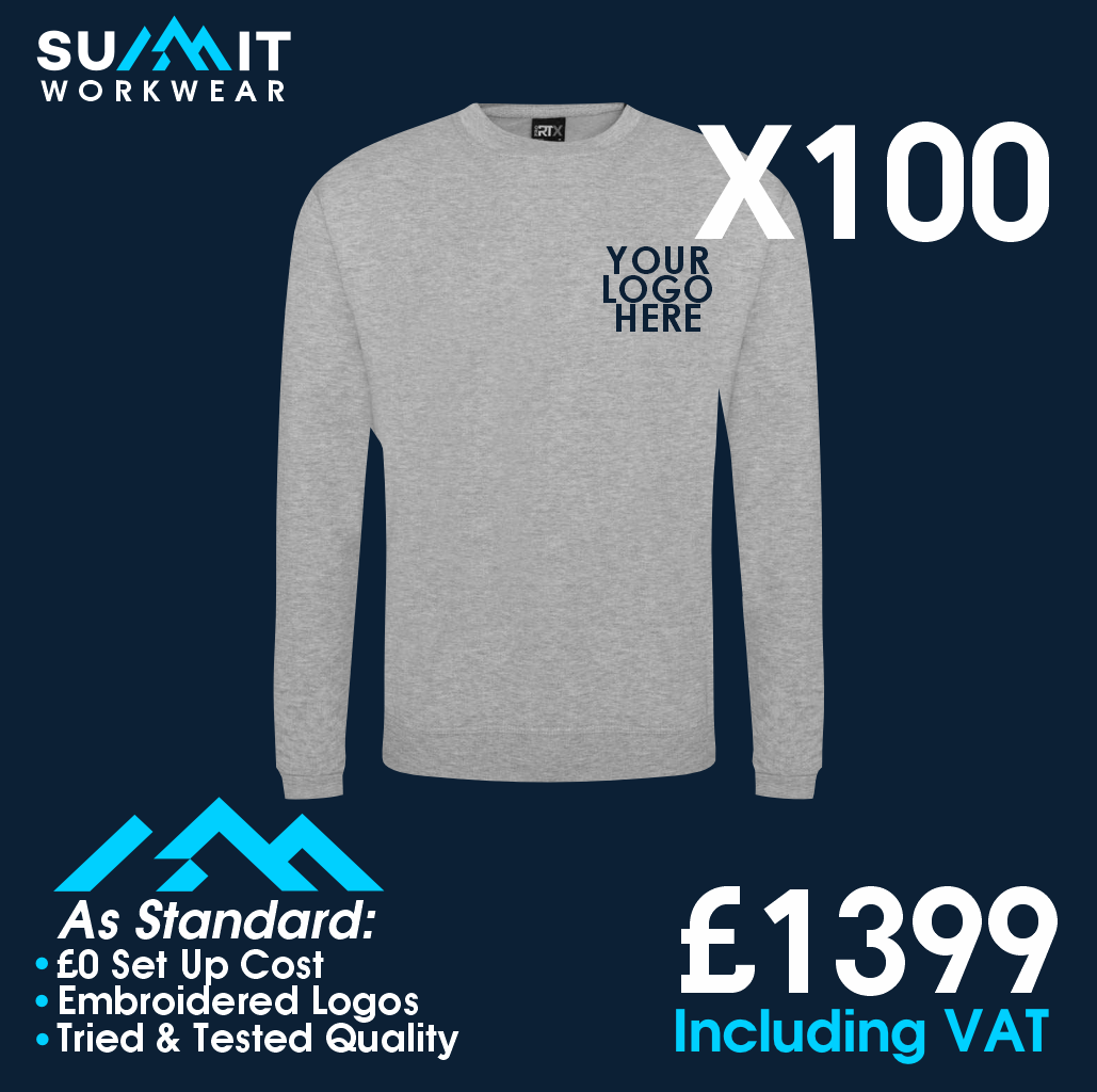 100 Sweatshirt Bundle