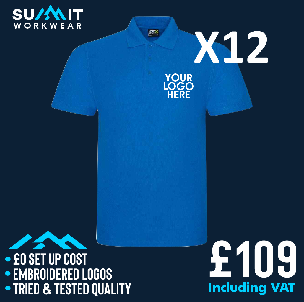 12 Polo Shirt Bundle Summit Workwear Ltd