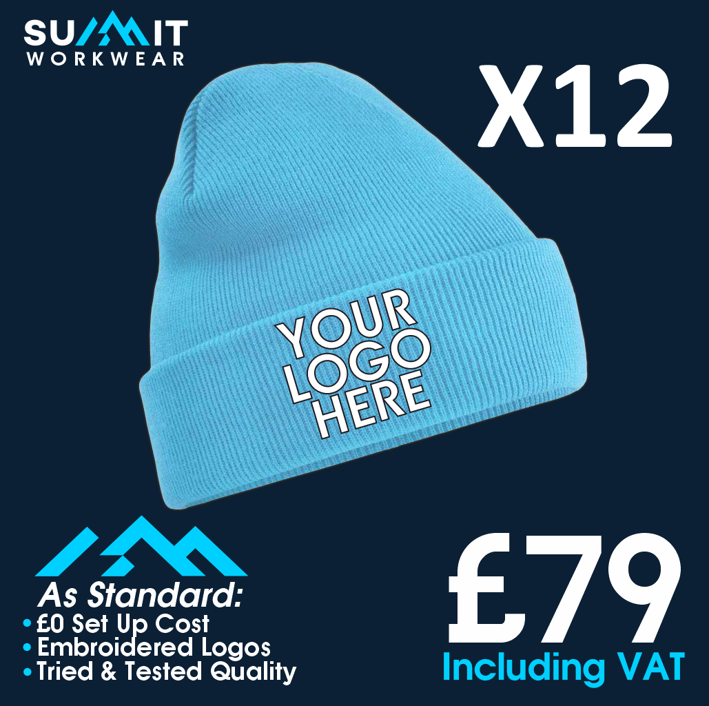 12 Winter Beanie Bundle Summit Workwear Ltd