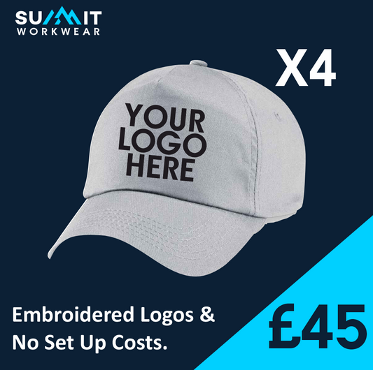 4 Baseball Cap Bundle