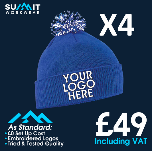 4 Bobble Beanie Bundle