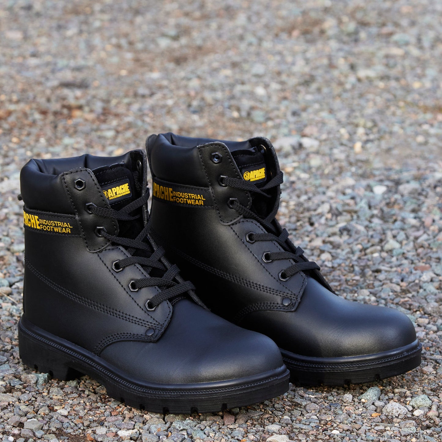 Apache AP300 6 Eye Safety Boot