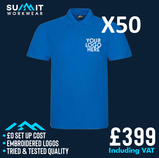 50 Polo Shirt Bundle
