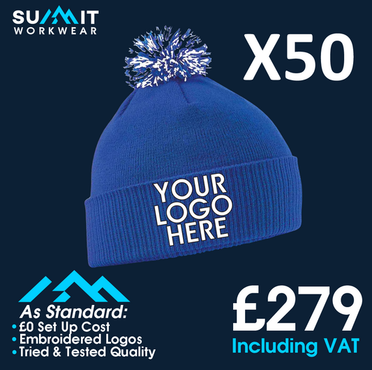 50 Bobble Beanie Bundle
