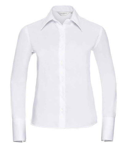 Russell Collection Ladies Long Sleeve Ultimate Non-Iron Shirt