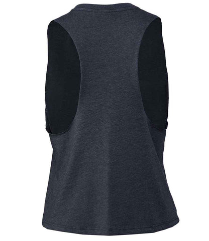 Bella Ladies Racer Back Cropped Tank Top