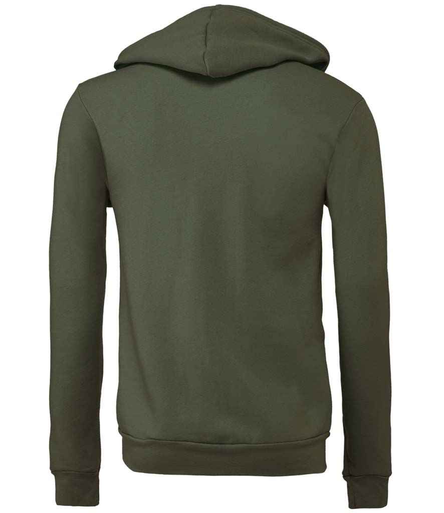 Canvas Unisex Full Zip Hoodie