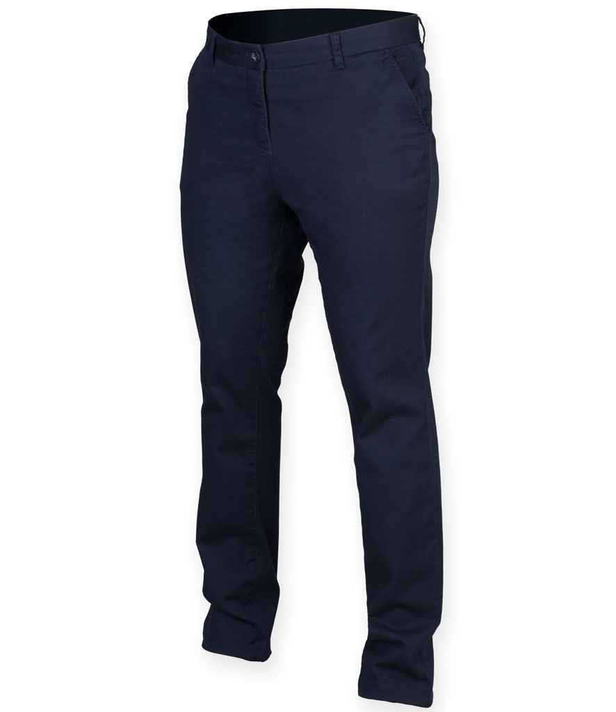 Front Row Ladies Stretch Chino Trousers