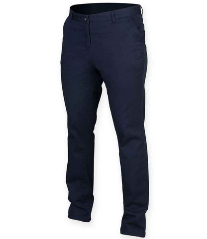 Front Row Ladies Stretch Chino Trousers