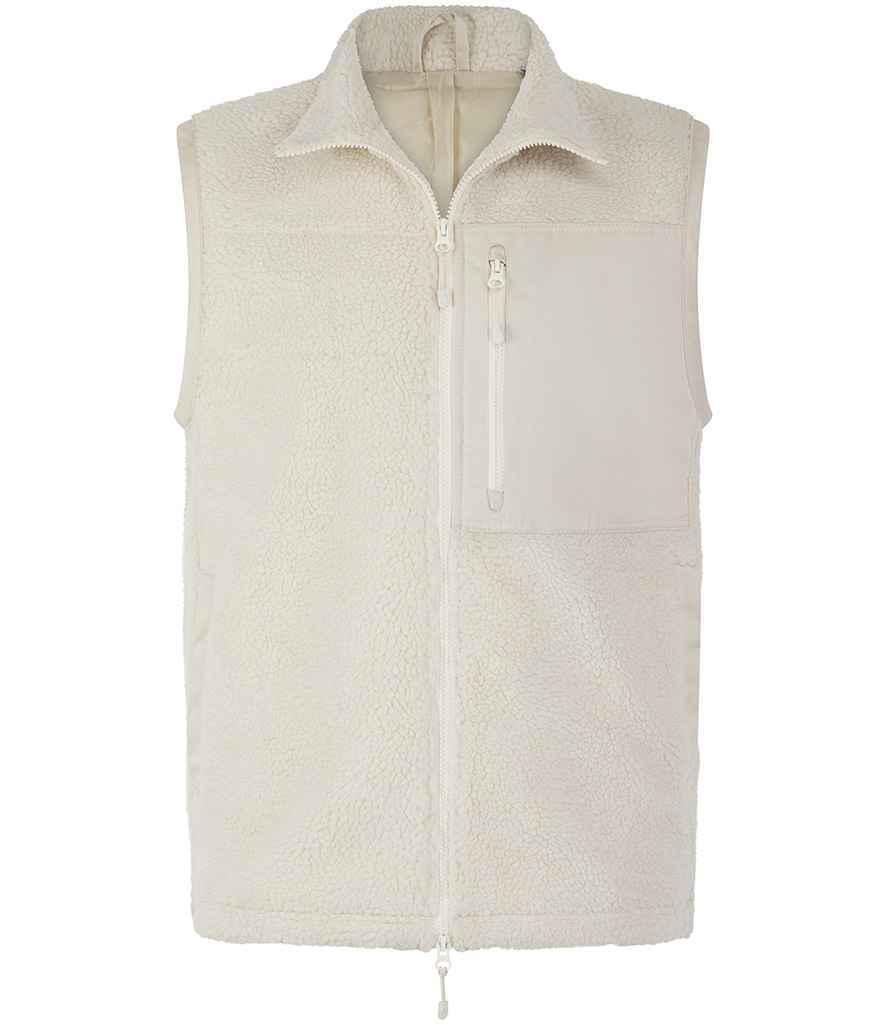 Front Row Recycled Sherpa Gilet